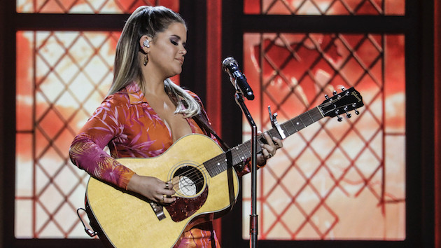 In true 2020 fashion, Maren Morris celebrated her ACMs win with a Vegas-themed back porch party