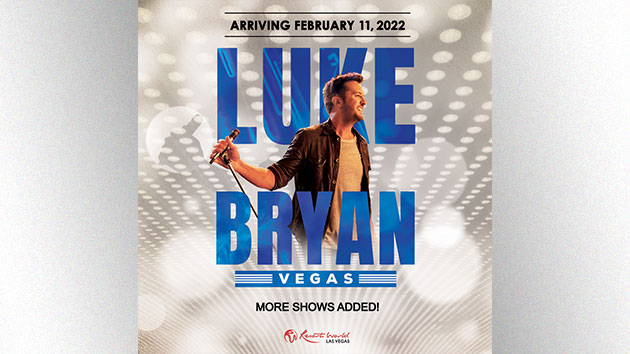Luke Bryan adds dates to 2022 Las Vegas residency