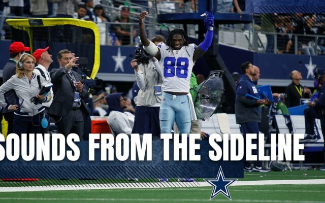 WATCH: Sounds from the Sideline – Cowboys Destroy the Falcons