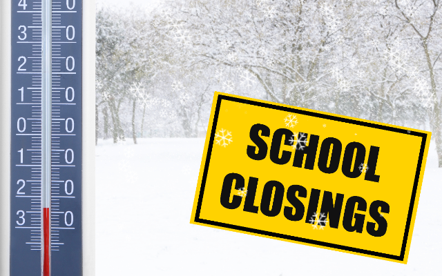 Winter Weather Closings & Delays – Tuesday 1/16/24