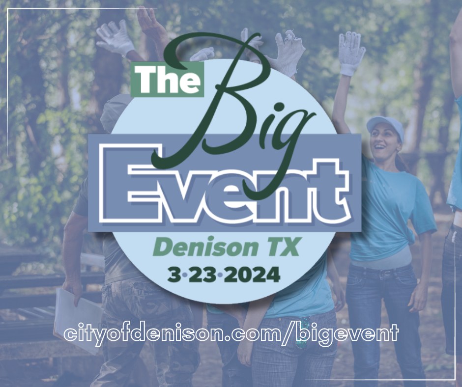 <h1 class="tribe-events-single-event-title">LIVE BROADCAST: The Big Event at Forest Park in Denison on 03/23/24 (8am-10am)</h1>
